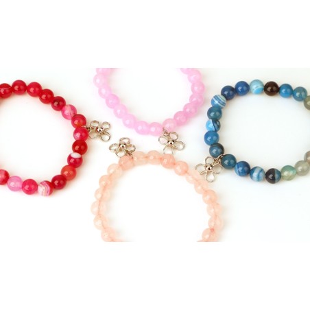 Pulseras solidarias cáncer de mama