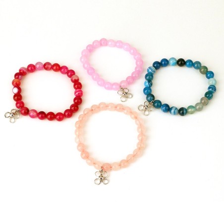 Pulseras solidarias cáncer de mama