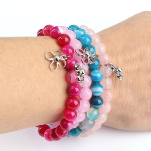 Pulseras solidarias cáncer de mama 2