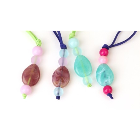 Llaveros Solidarios Piedras Variadas