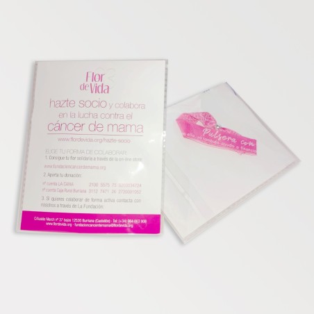 Pulsera Con Superpoderes contra el cáncer de mama