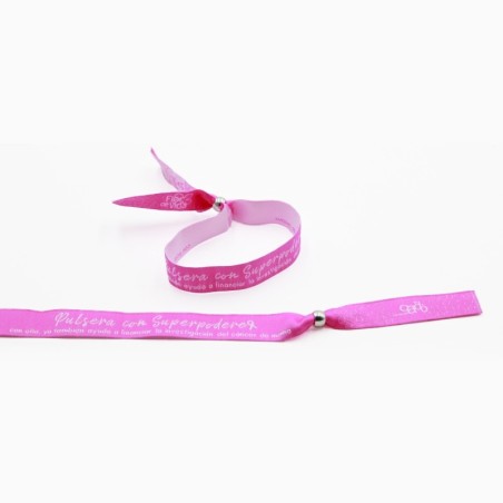 Pulsera con Superpoderes contra el cáncer de mama