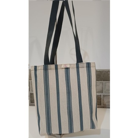 Tote bag solidari confeccionat en loneta.  Fet a mà 6