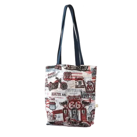 Tote bag solidari de loneta fet a mà 7